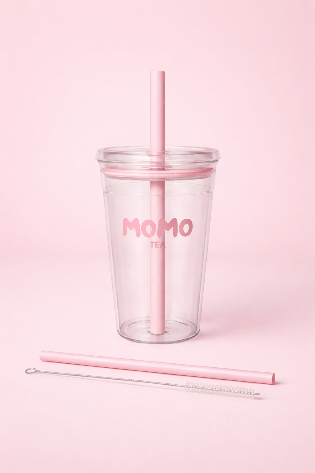 Pink Cloud - Reusable Cup for Boba & Coffee | 450ml
