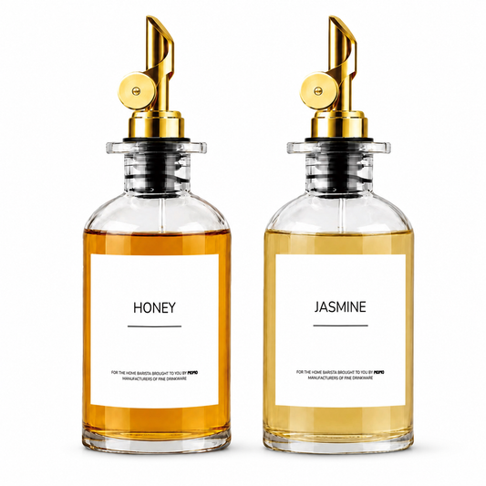 Premium Glass Syrup Lovers Set