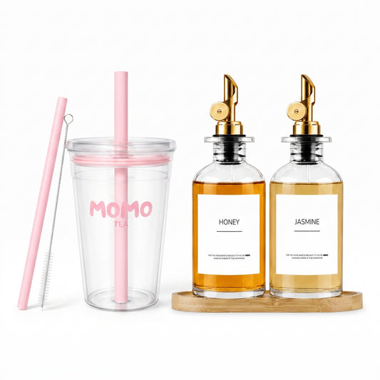 Cup & Syrup Jar Set [MOST POPULAR]