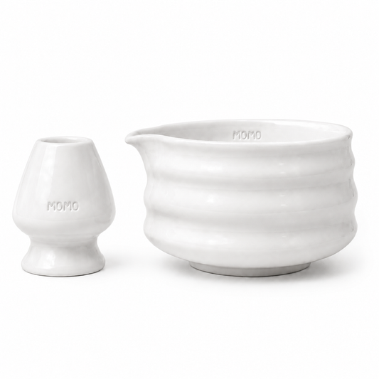 Matcha Bowl and Chawan Holder Set